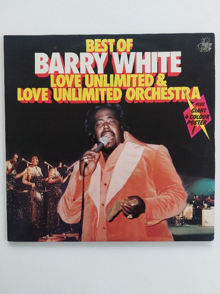 Barry White & Love Unlimited - Best Of (Dubbel Lp + Poster), Cd's en Dvd's, LP, Gebruikt, Funk, Inclusief poster