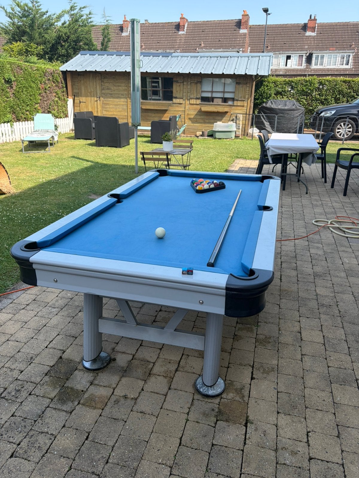 billard américain /8pool d extérieur, Enlèvement, Comme neuf