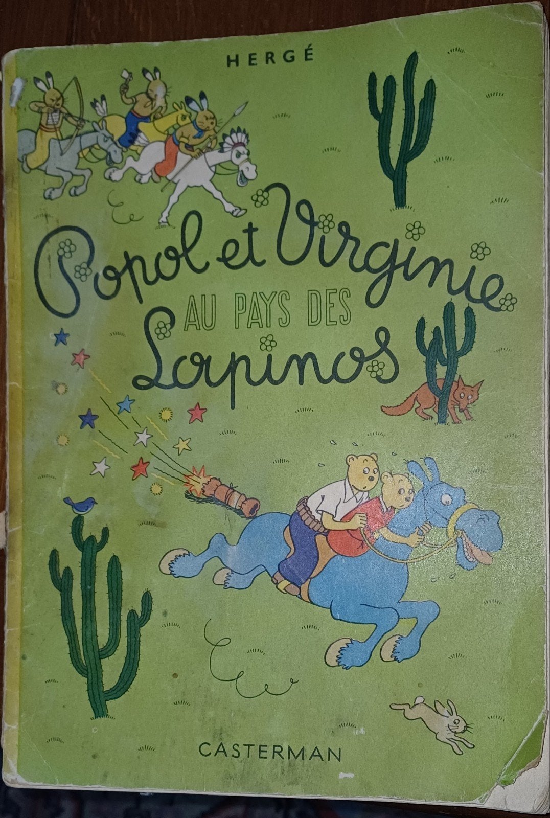 Popol et Virginie.      Hergé, Livres, Une BD, Enlèvement ou Envoi, Utilisé, Hergé