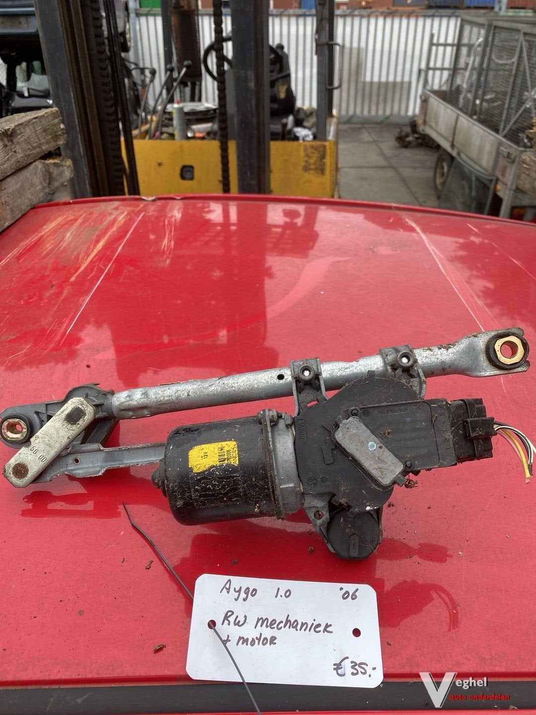 Toyota Aygo 2006 Ruitenwissermechaniek met motor, -, Utilisé, -, -