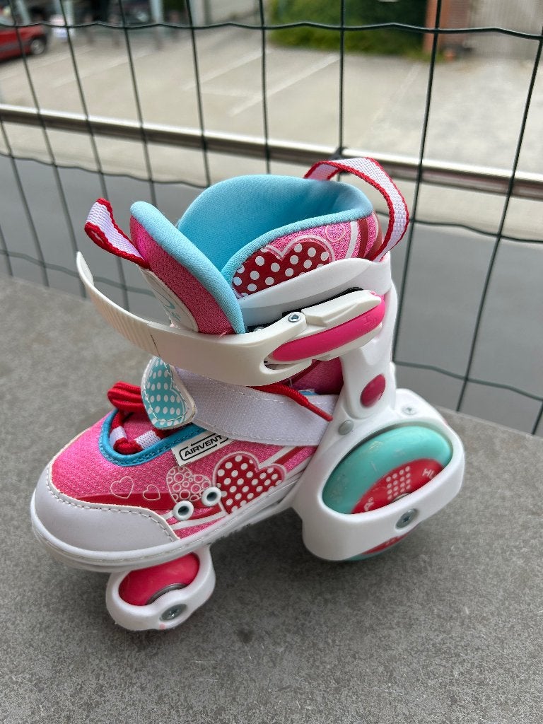 Patins à roulettes 26-29 s’adapte à 4 pointures, Kinderen en Baby's, Speelgoed | Buiten | Rolschaatsen, Ophalen, Zo goed als nieuw