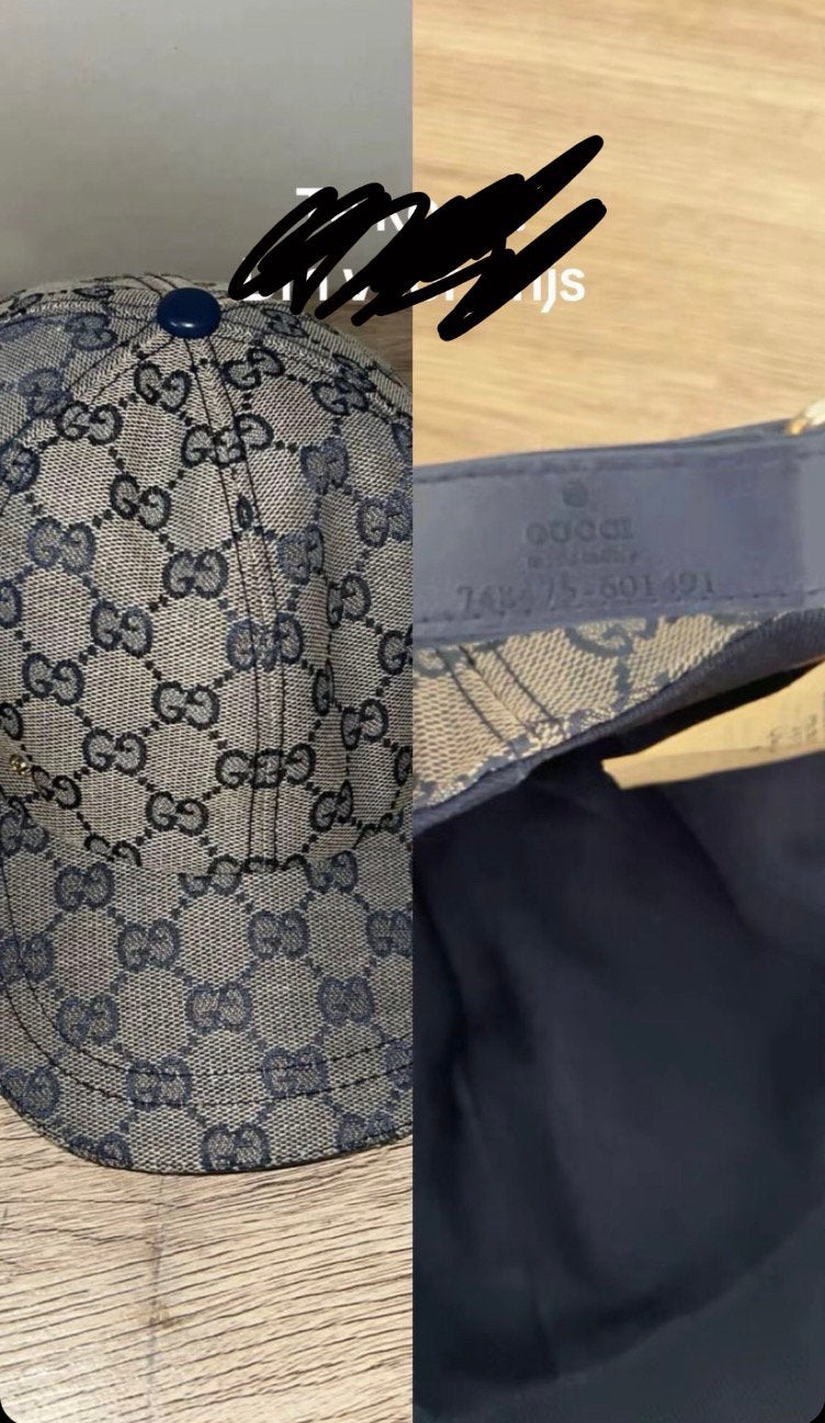 Gucci pet, Ophalen, Zo goed als nieuw, Pet