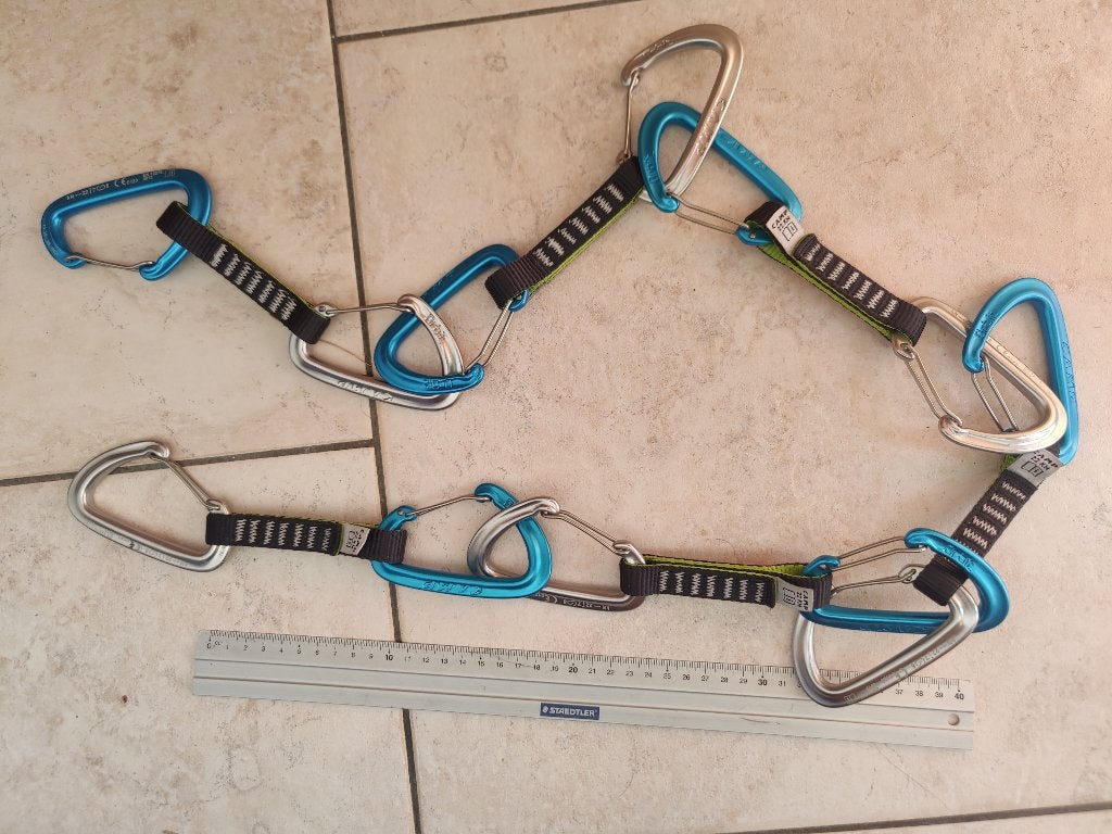6 dégaines escalade 10cm 22kN Camp, Ophalen of Verzenden, Nieuw, Klimsport-accessoire