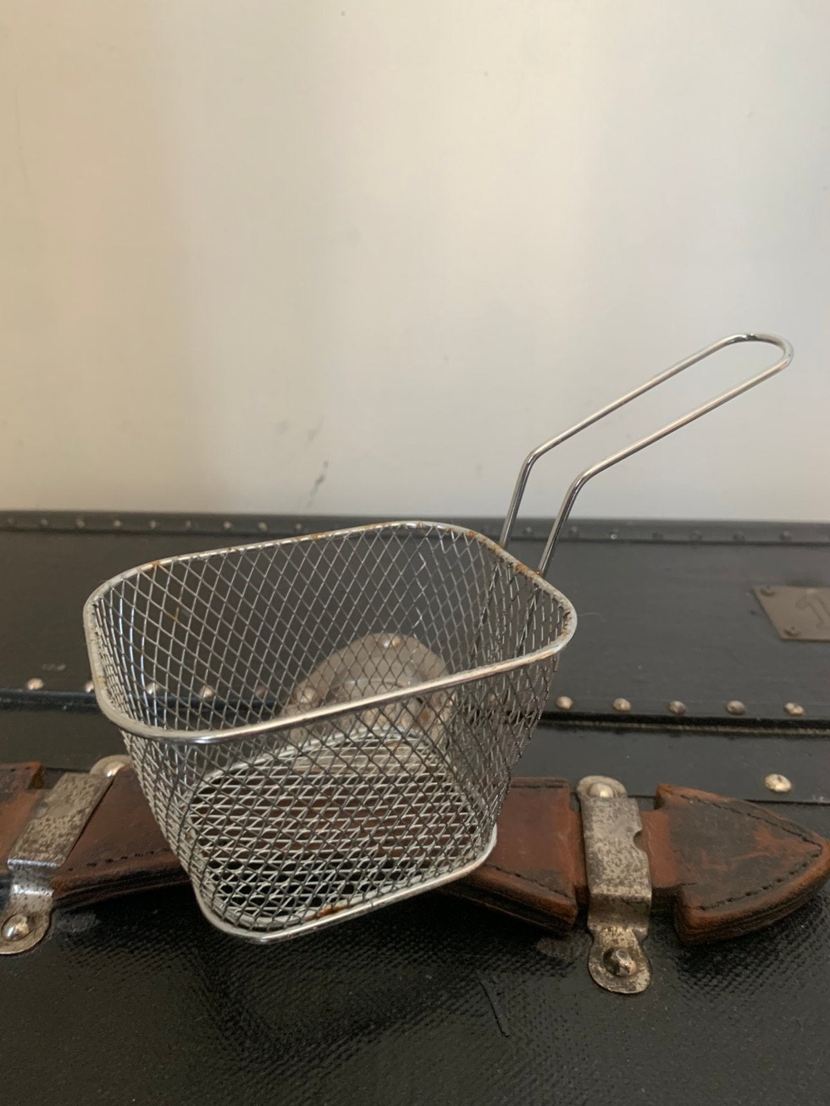 Petit panier grillagé mini “fry basket”, Enlèvement ou Envoi, Utilisé