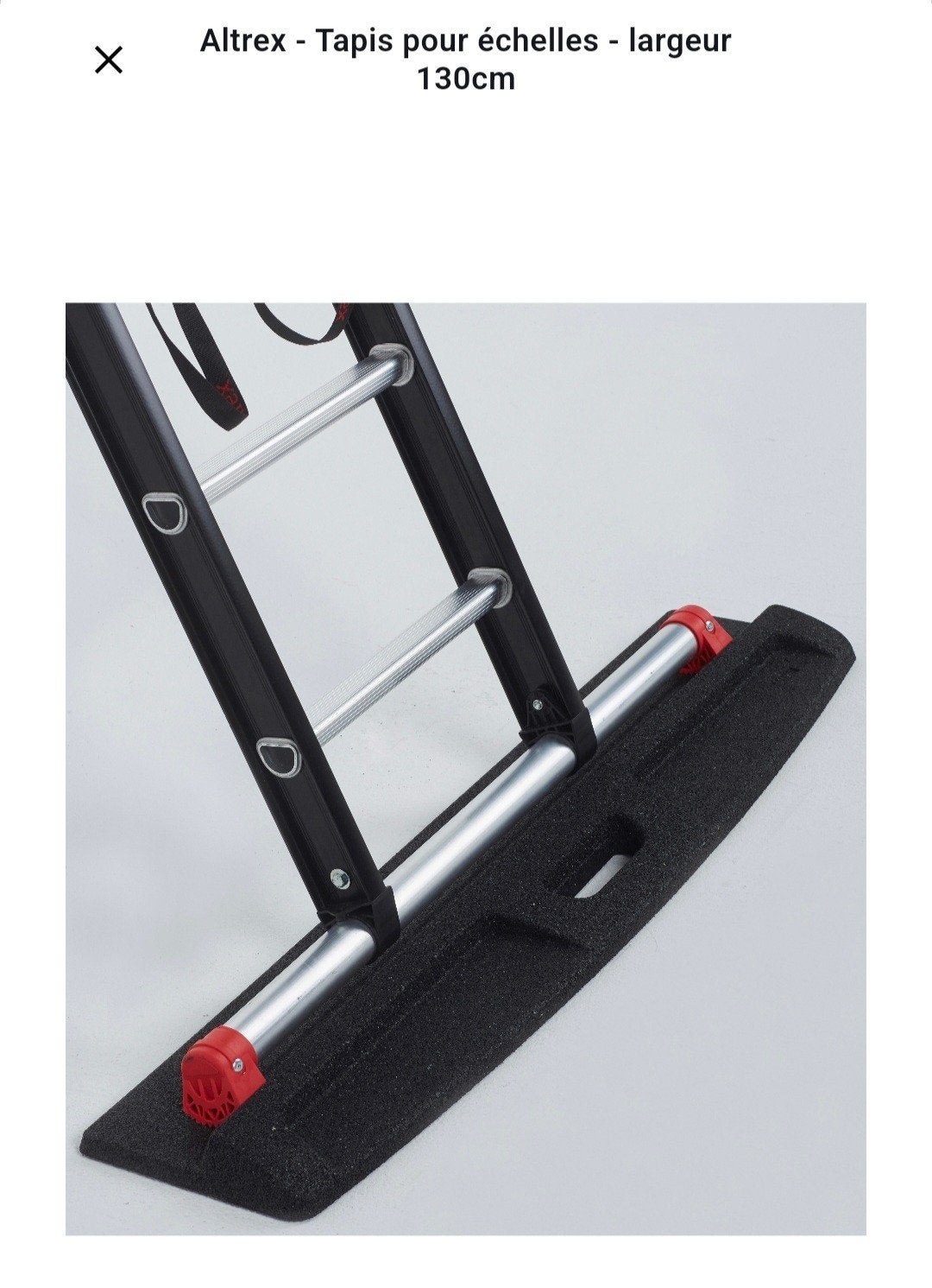 Tapis pour échelle Altrex - largeur 130cm, Bricolage & Construction, Enlèvement, Échelle