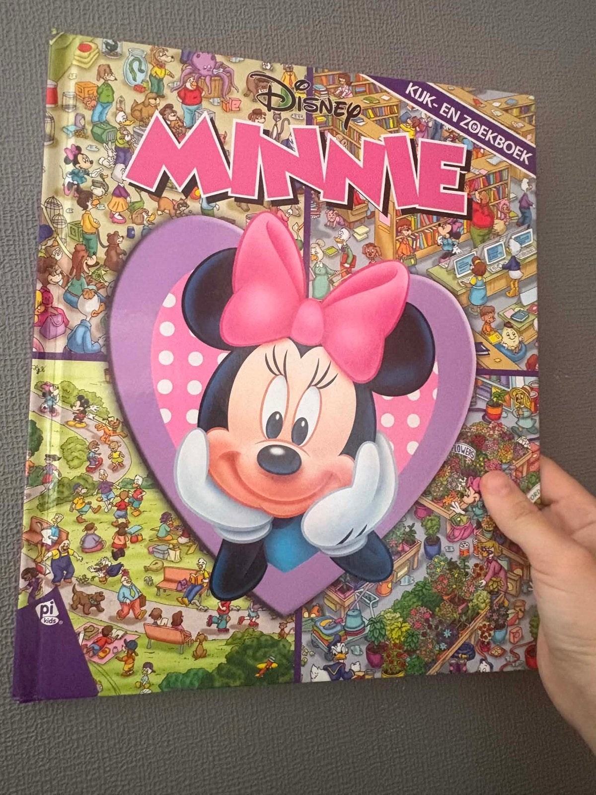 Minnie mouse zoekboek, Ophalen, Nieuw