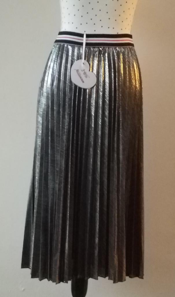Nieuwe plooirok, Kleding | Dames, Rokken, Maat 38/40 (M), Nieuw, Ophalen of Verzenden, Grijs