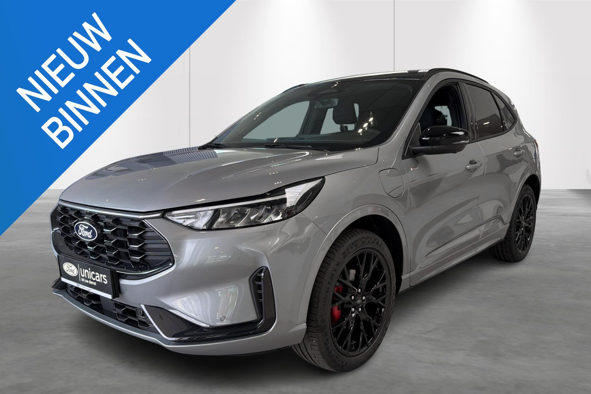 Ford Kuga 2.5i PHEV Aut. 178kW ST-Line X black package, Auto's, 4 cilinders, Plug-in hybride, 5 zetels, Kuga
