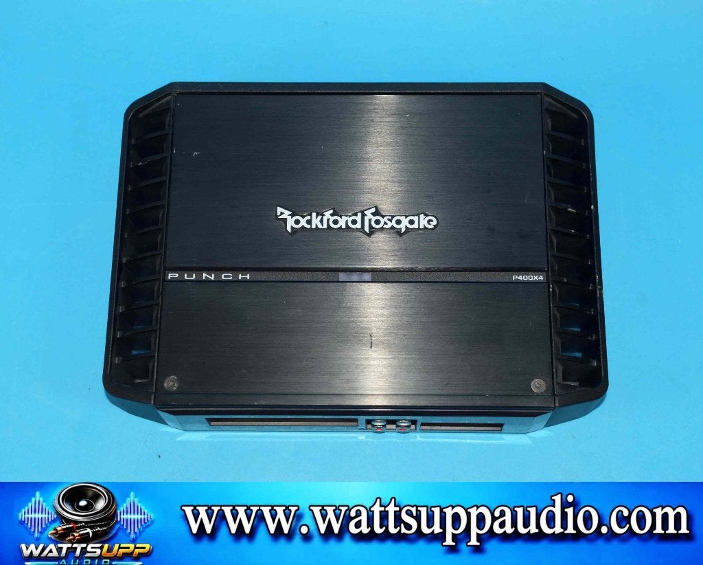 Rockford Fosgate Punch P400X4 4 kanaals versterker, Ophalen of Verzenden, Gebruikt