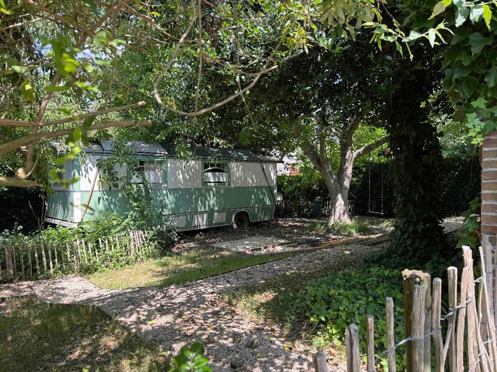 Charmante authentieke woonwagen / pipowagen te koop, Caravans en Kamperen, Stacaravans, Tot en met 2