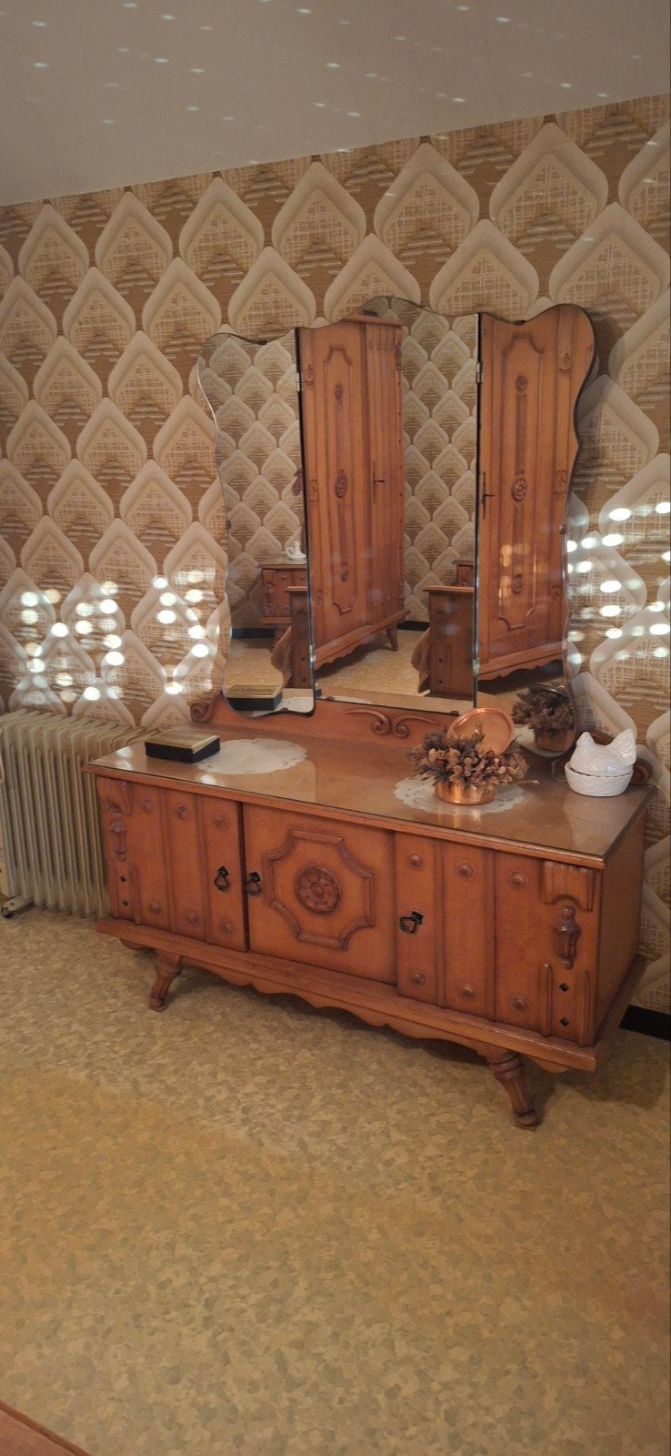 slaapkamer van de jaren 1940, Ophalen