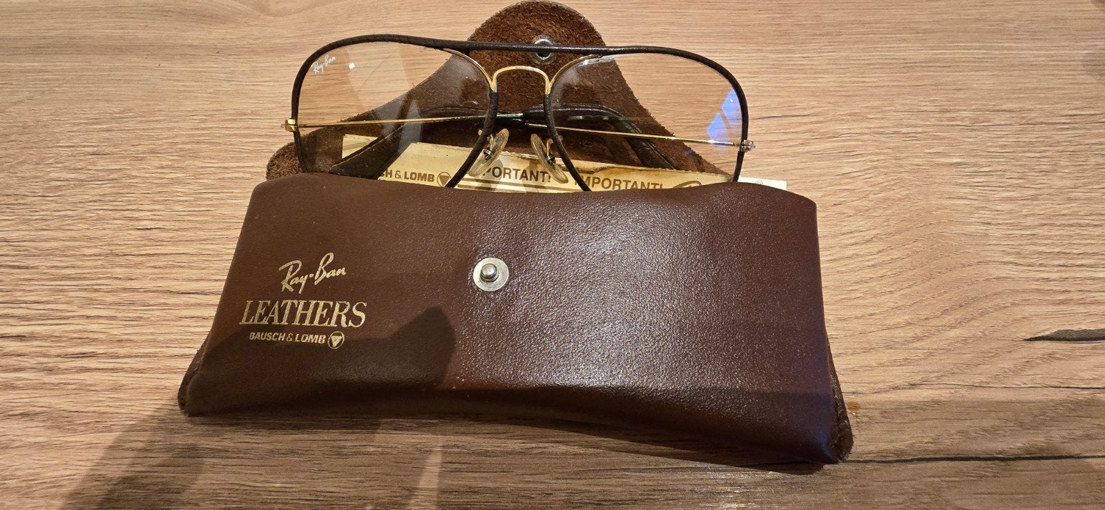 Lunettes Ray Ban homme vintage, Bijoux, Sacs & Beauté, Enlèvement, Brun