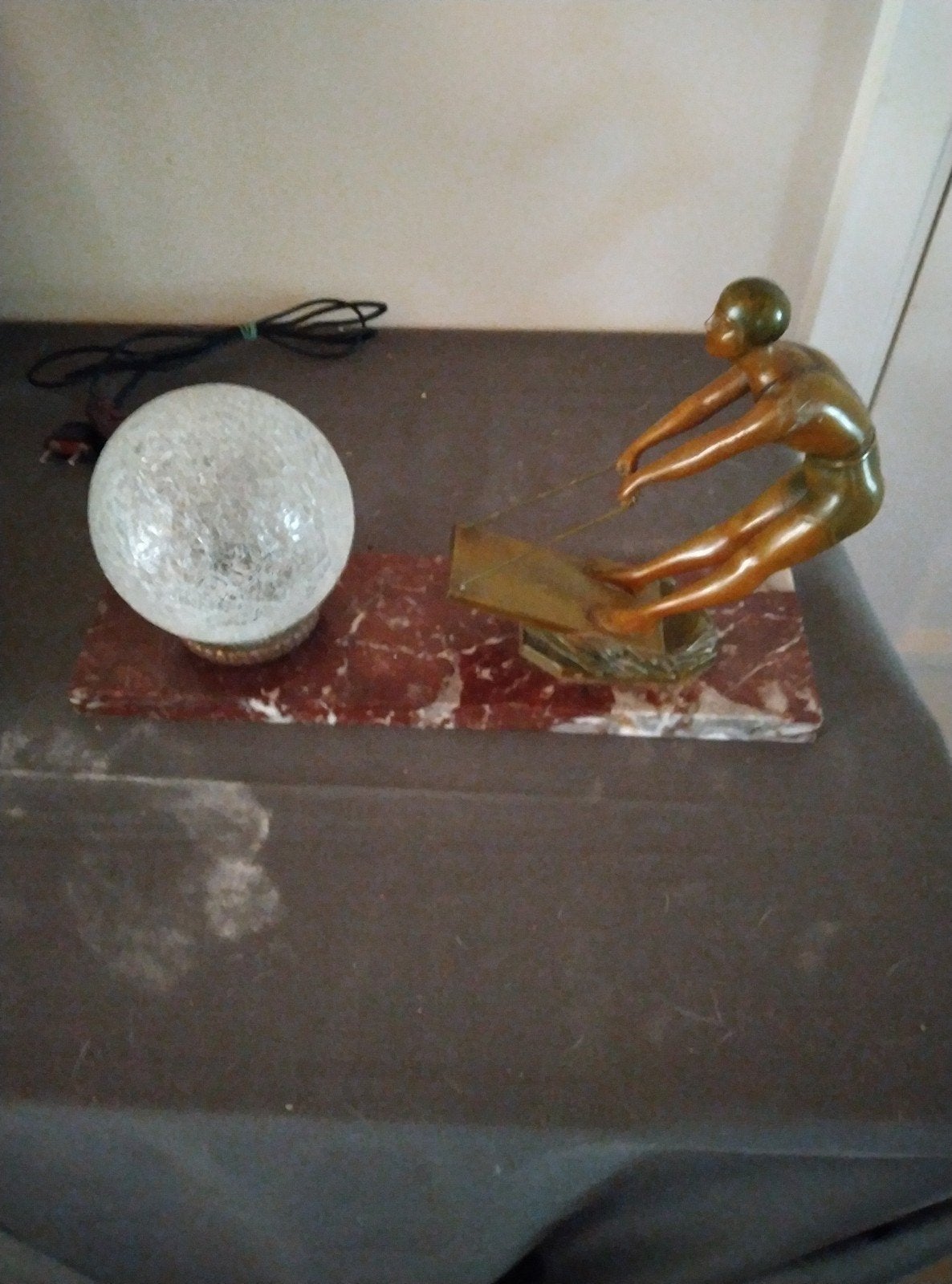 Art deco lamp, Ophalen of Verzenden