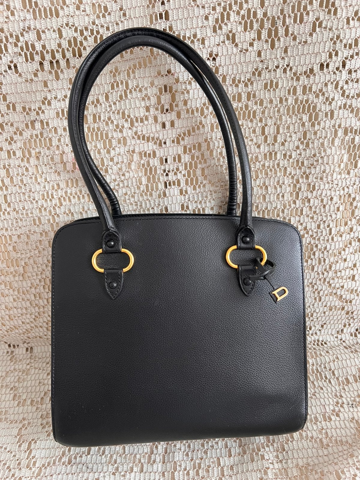 Sac DELVAUX modèle Sepia impeccable, Enlèvement ou Envoi, Comme neuf, Noir