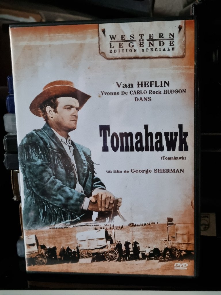 Tomahawk, Van Heflin, Rock Hudson, Yvonne De Carlo, CD & DVD, DVD | Aventure, Enlèvement ou Envoi