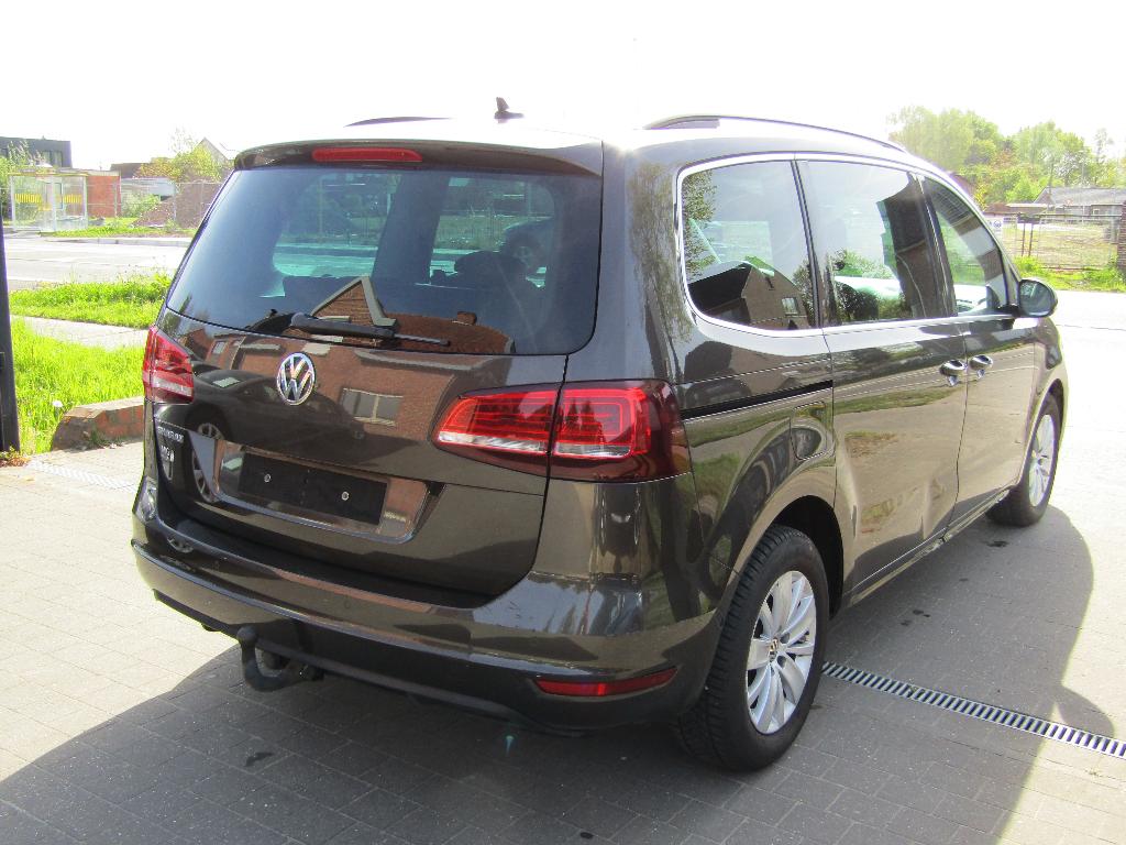 VW Sharan 2.0 TDI '7 zit', Auto's, Volkswagen, Voorwielaandrijving, 4 cilinders, Bruin, 7 zetels