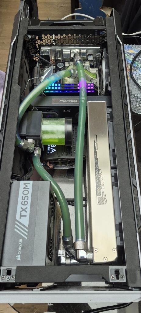 PC Gaming - ROG STRIX Z370-I-i7 8700K-32GB-512GB-GTX1080Ti, Informatique & Logiciels, Ordinateurs de bureau, Utilisé, 3 à 4 Ghz