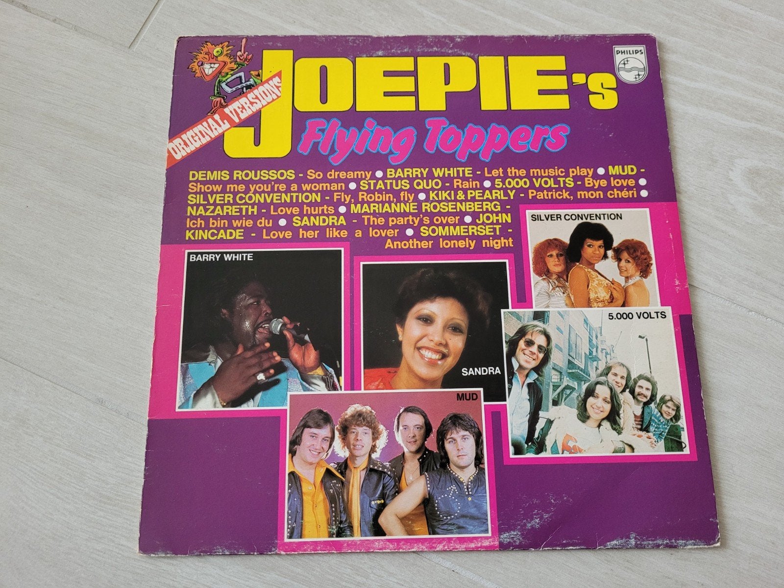 Vinyl Joepie's Flying toppers, Enlèvement ou Envoi, Utilisé