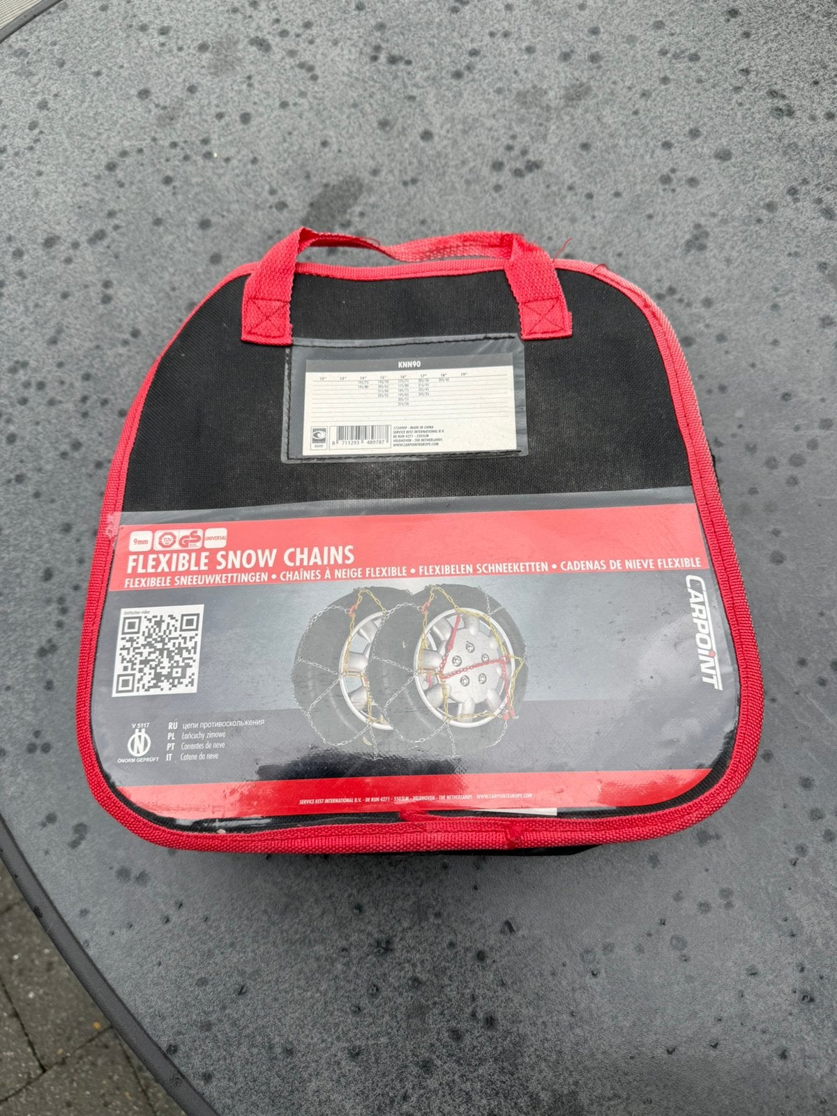 Carpoint Flexible Snow Chains KNN90 (9 mm), Ophalen of Verzenden, Zo goed als nieuw
