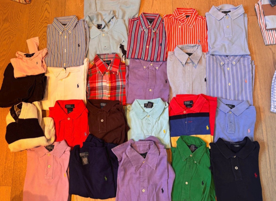 Grote collectie Ralph Lauren hemden en truien voor peuters, Ophalen of Verzenden, Zo goed als nieuw