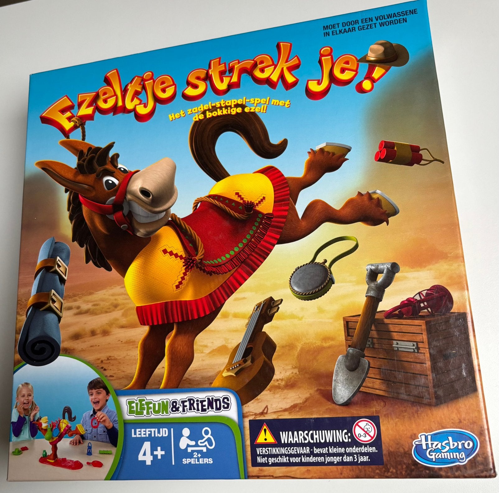 Ezeltje strek je., Een of twee spelers, Ophalen, Gebruikt