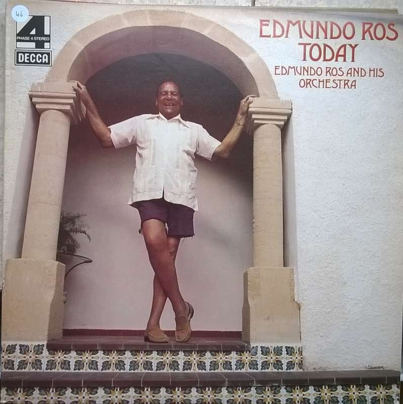 LP Edmundo Ros And His Orchestra - Today, Cd's en Dvd's, LP, Ophalen of Verzenden, Zo goed als nieuw, Complilatie
