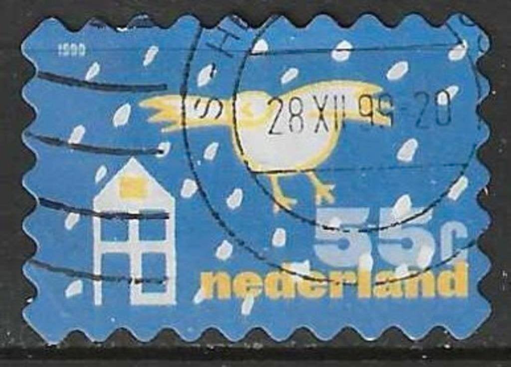 Pays-Bas 1999 - Yvert 1740 - Fêtes de fin d'année (ST), Timbres & Monnaies, Timbres | Pays-Bas, Envoi, Affranchi