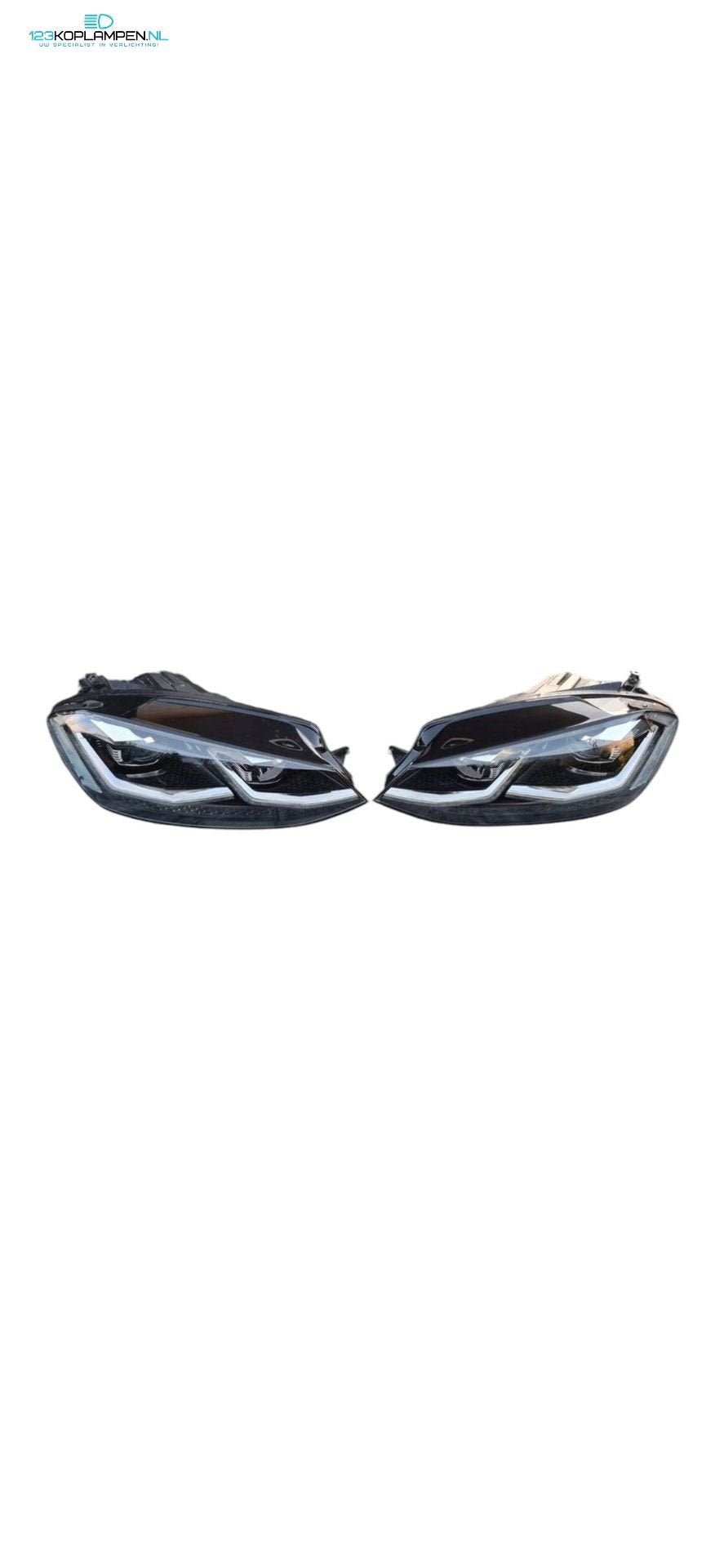Volkswagen Golf 7 Facelift Full LED Koplampen Set 5G1941059, Gebruikt, -, -, Verzenden