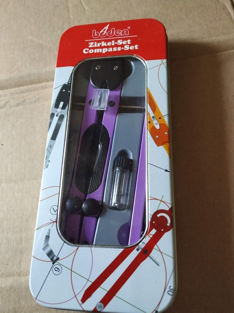 passer "luxe" set metaal 3delig splinternieuw cadeaudoosje, Ophalen of Verzenden, Nieuw