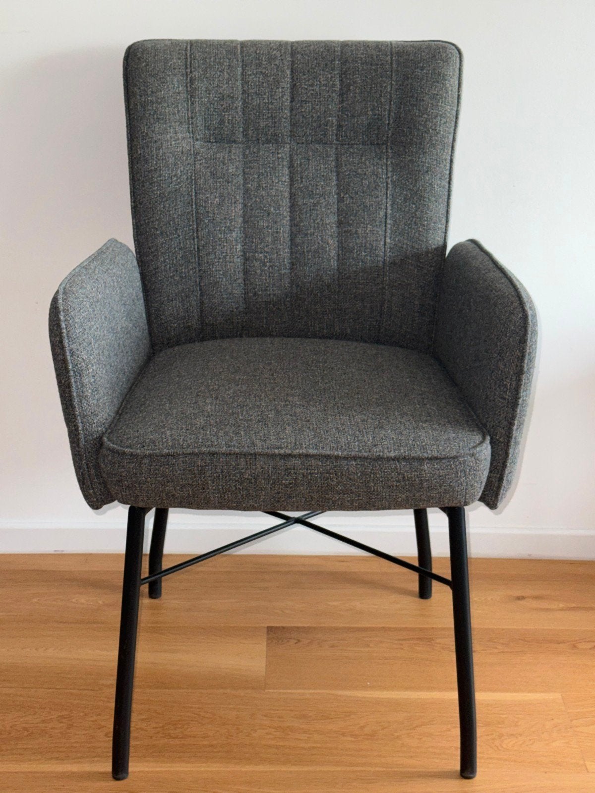 Henders & Hazel design stoelen olvi 6+2, Huis en Inrichting, Stoelen, Ophalen, Overige kleuren, Zo goed als nieuw, Modern warm stijl