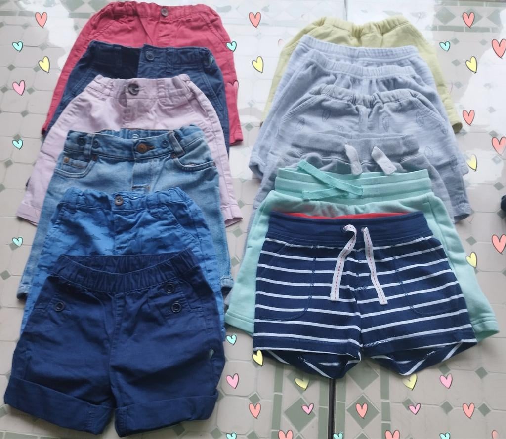 Lot 13 shorts & bermudas garçon 5-7 ans, Enlèvement, Garçon