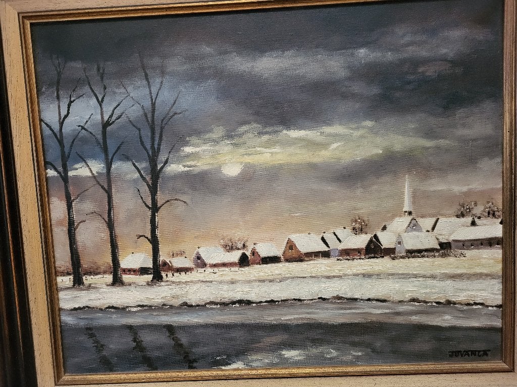 Schilderij van Juvanca, Enlèvement