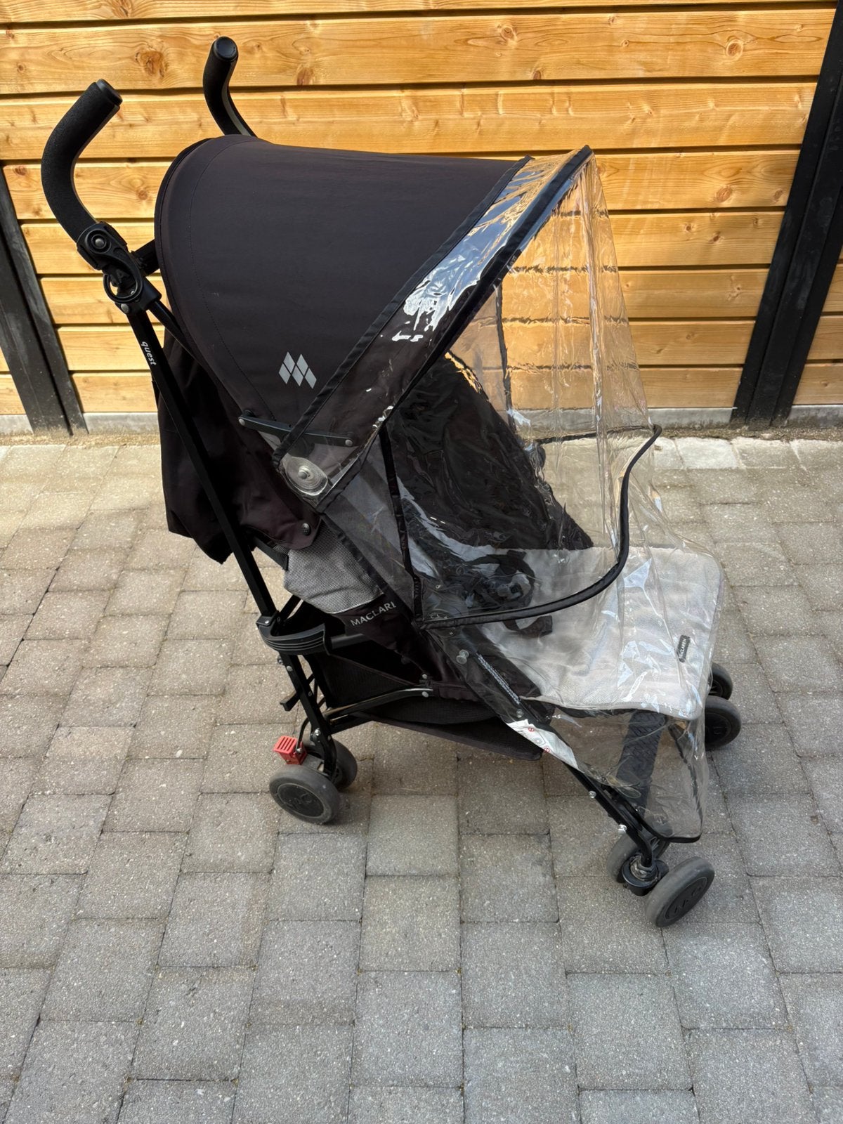 Maclaren Quest kinderwagen, Kinderen en Baby's, Buggy's, Ophalen, Zo goed als nieuw, Maclaren, Regenhoes