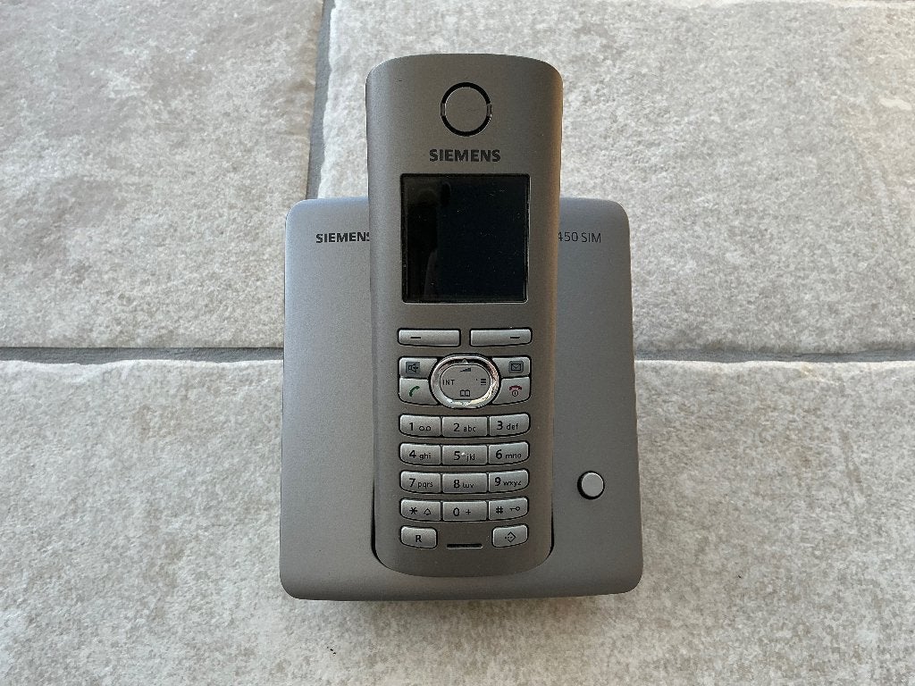 Siemens Gigaset 450S sim, Telecommunicatie, Ophalen of Verzenden, Gebruikt, 1 handset