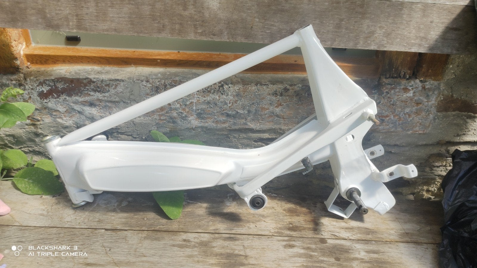 Gemodificeerd mbk 50 v-frame, Gebruikt, Frame