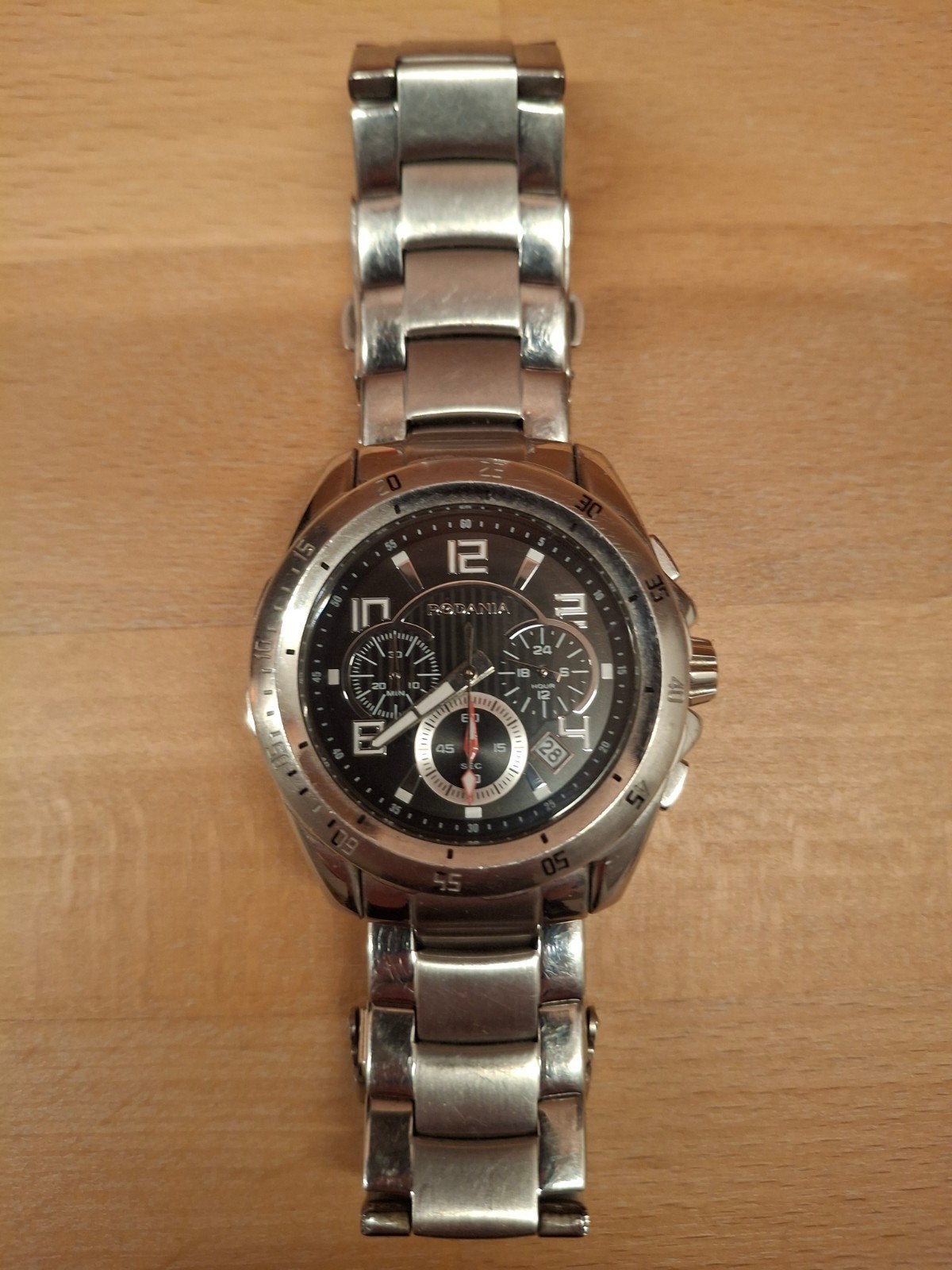 Uurwerk Rodania, Handtassen en Accessoires, Overige materialen, Gebruikt, Polshorloge, Overige materialen