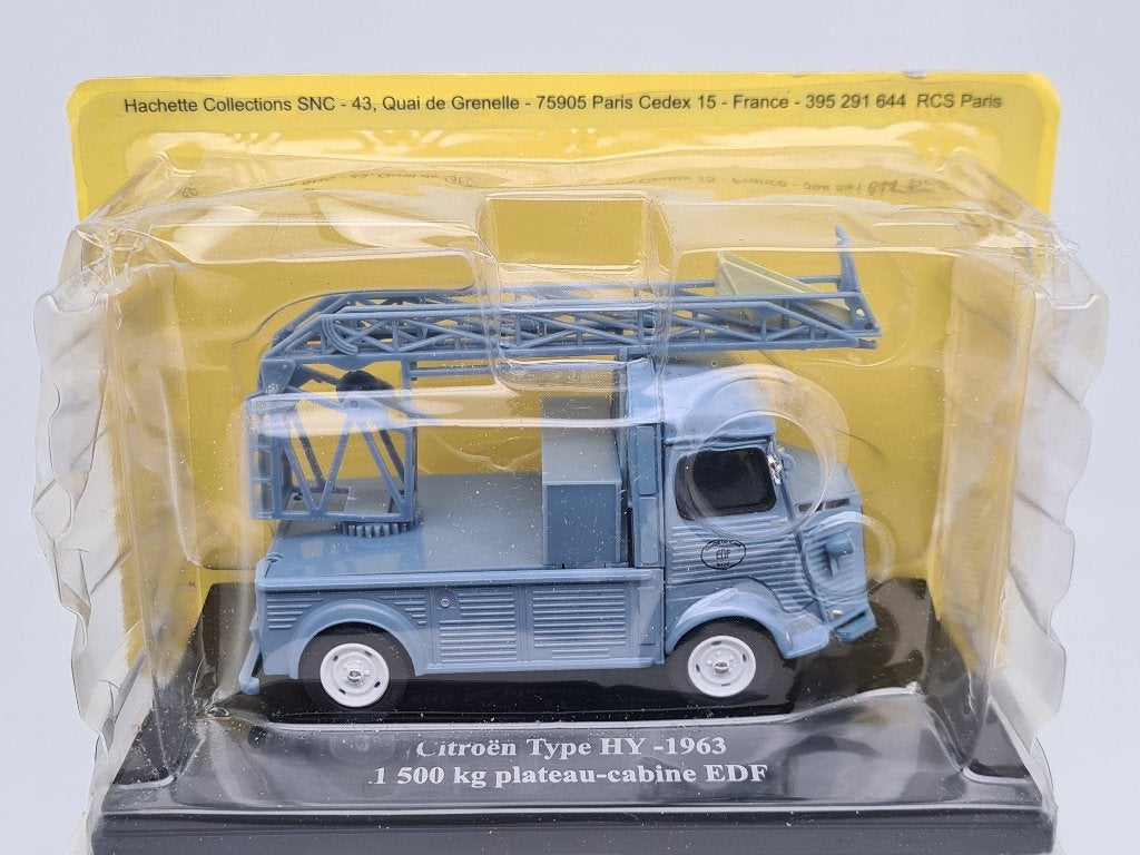 Citroën HY Plateau (1963) avec grue - EDF - 1/43, Envoi, Comme neuf, Voiture