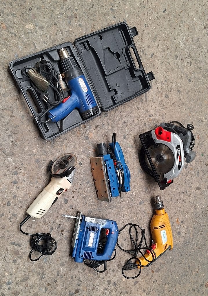 lot elektrische machines, Ophalen, Zo goed als nieuw