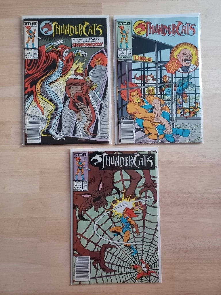 Thundercats 1987 (3 comics High Grade), Boeken, Amerika, Marvel Comics, Nieuw, Ophalen of Verzenden