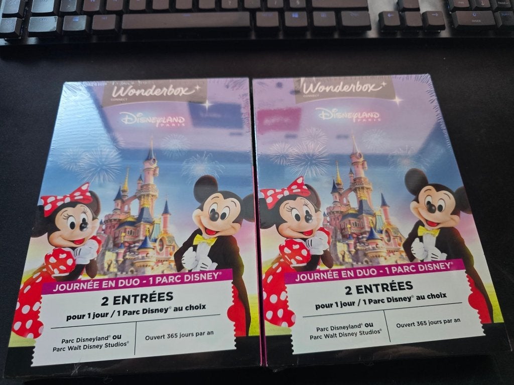 Wonderbox Disneyland waarde 188€, Enlèvement ou Envoi, Neuf