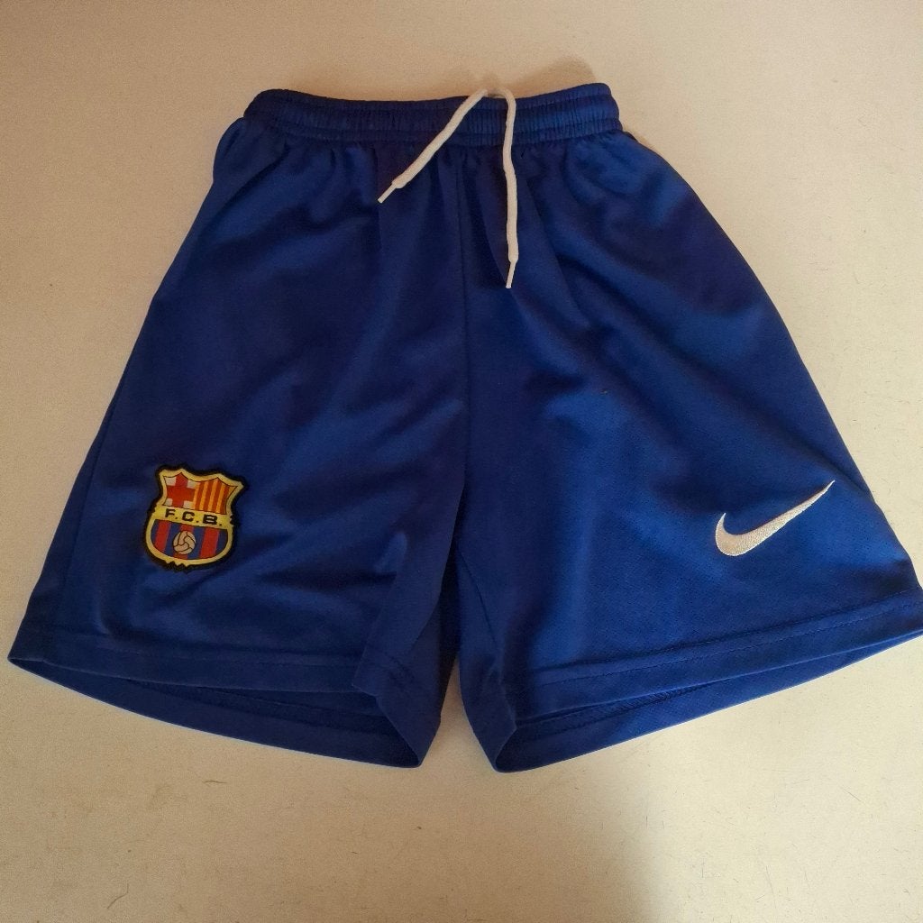Short Nike F.C.Barcelona, Ophalen, Zo goed als nieuw, Maat 116