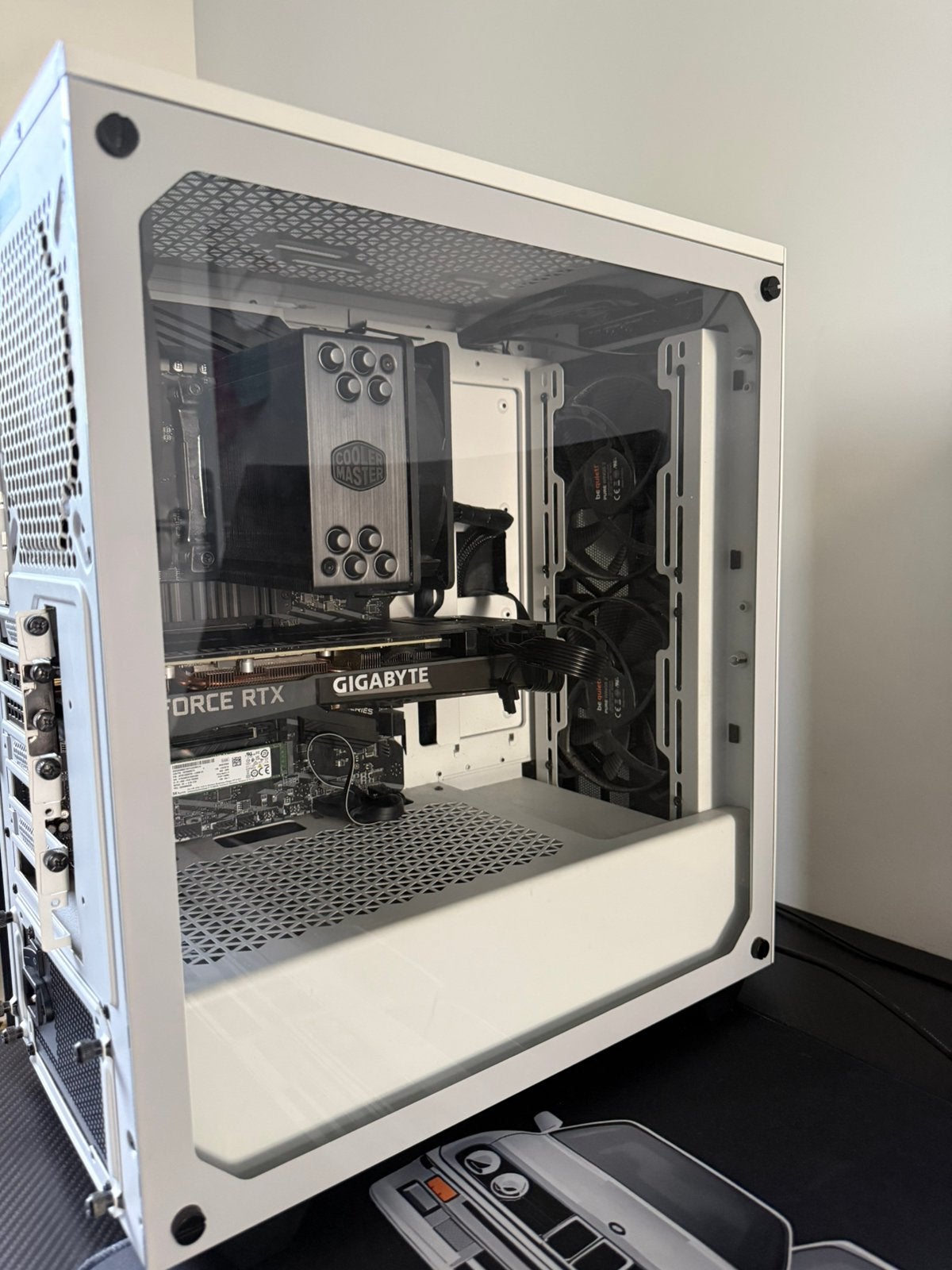 Full gaming setup, Computers en Software, Desktop Pc's, Zo goed als nieuw, Ophalen