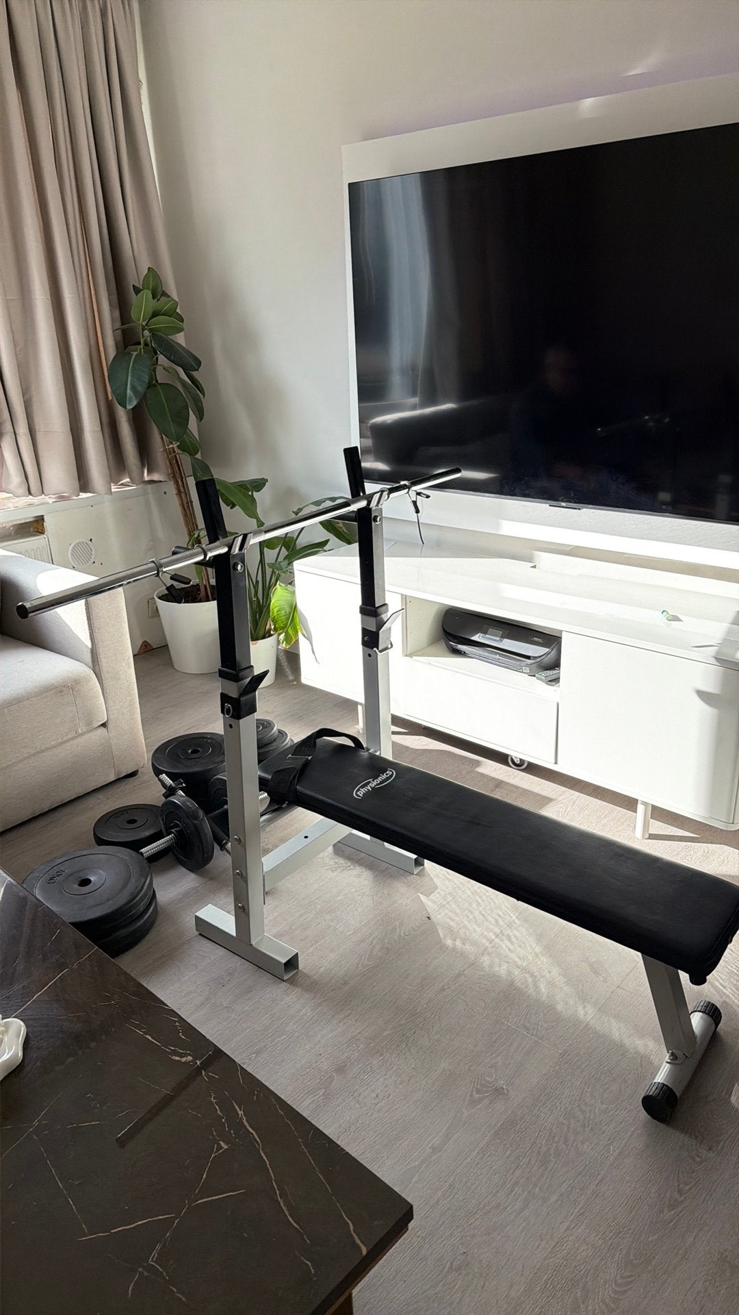 Banc de musculation Physionics, Sports & Fitness, Enlèvement, Comme neuf