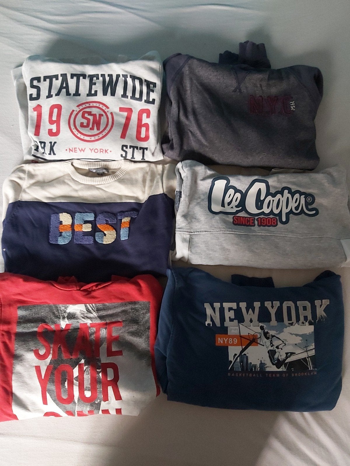 Lot 45 vêtements garçon 13-14 ans, Enlèvement