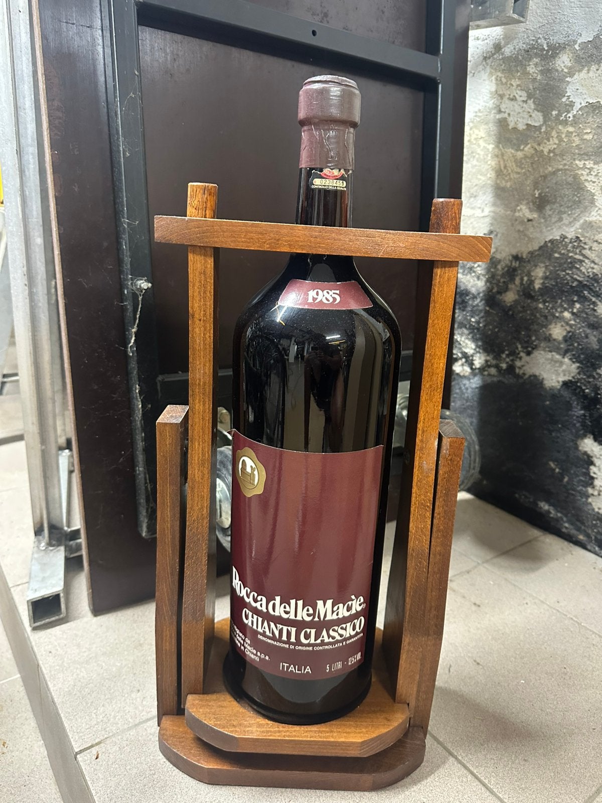 Chianti Classico 1985 5 LITER, Ophalen, Zo goed als nieuw, Italië, Rode wijn