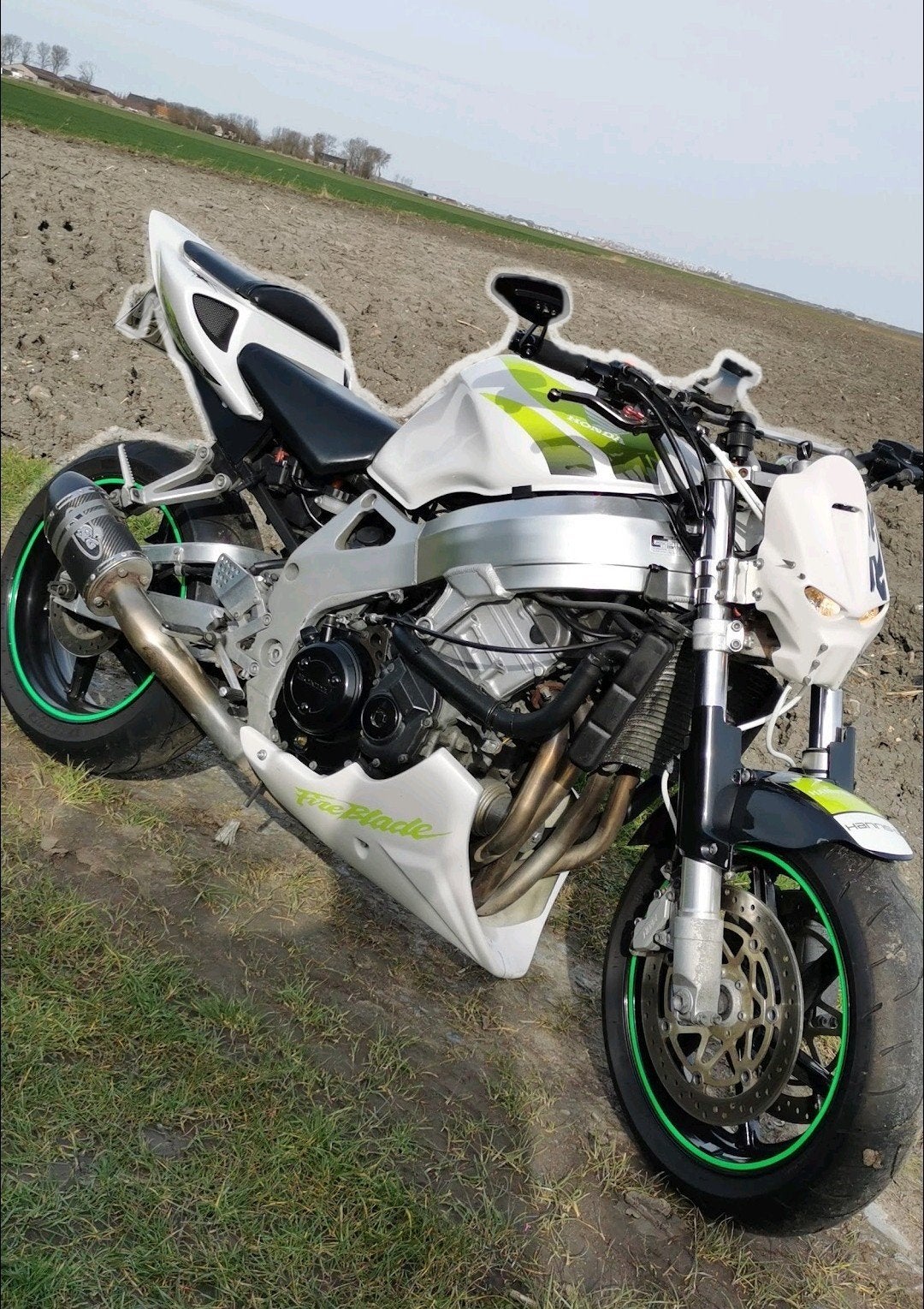 HONDA fireblade (streetfighter), Ophalen