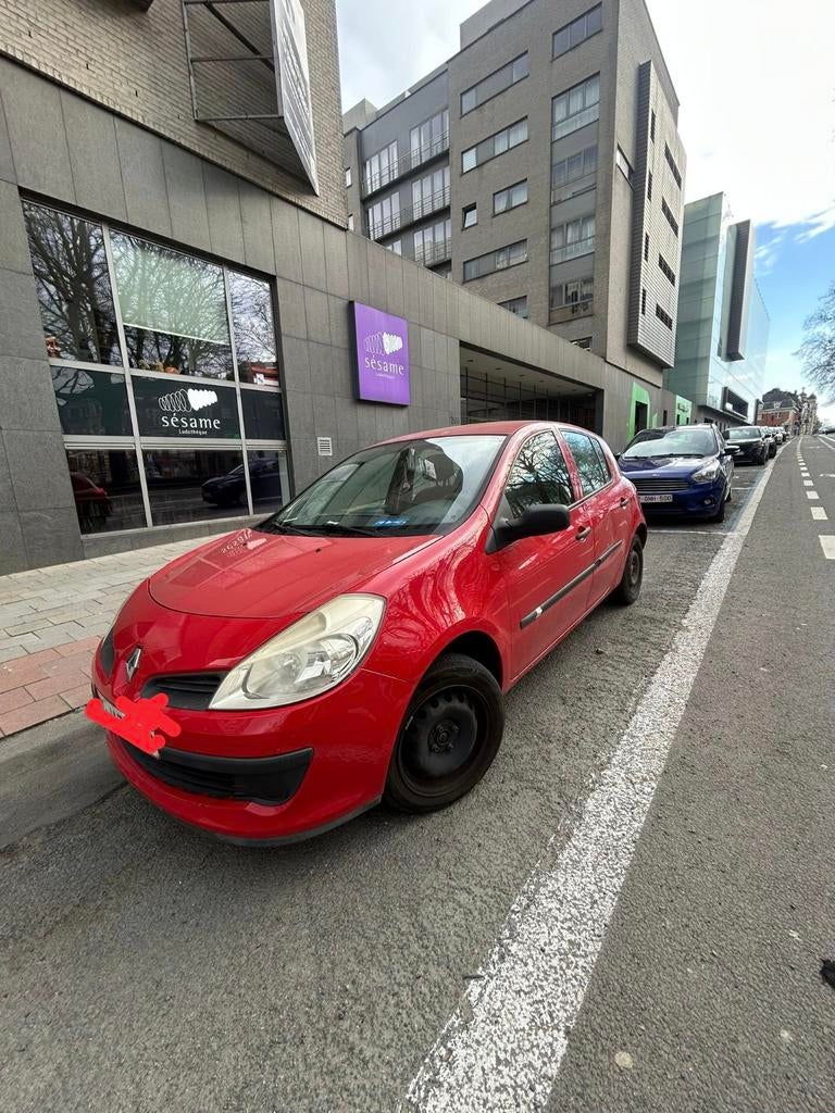 Renault Clio 1.2 essence, Autos, Rouge, Achat, Airbags, Boîte manuelle