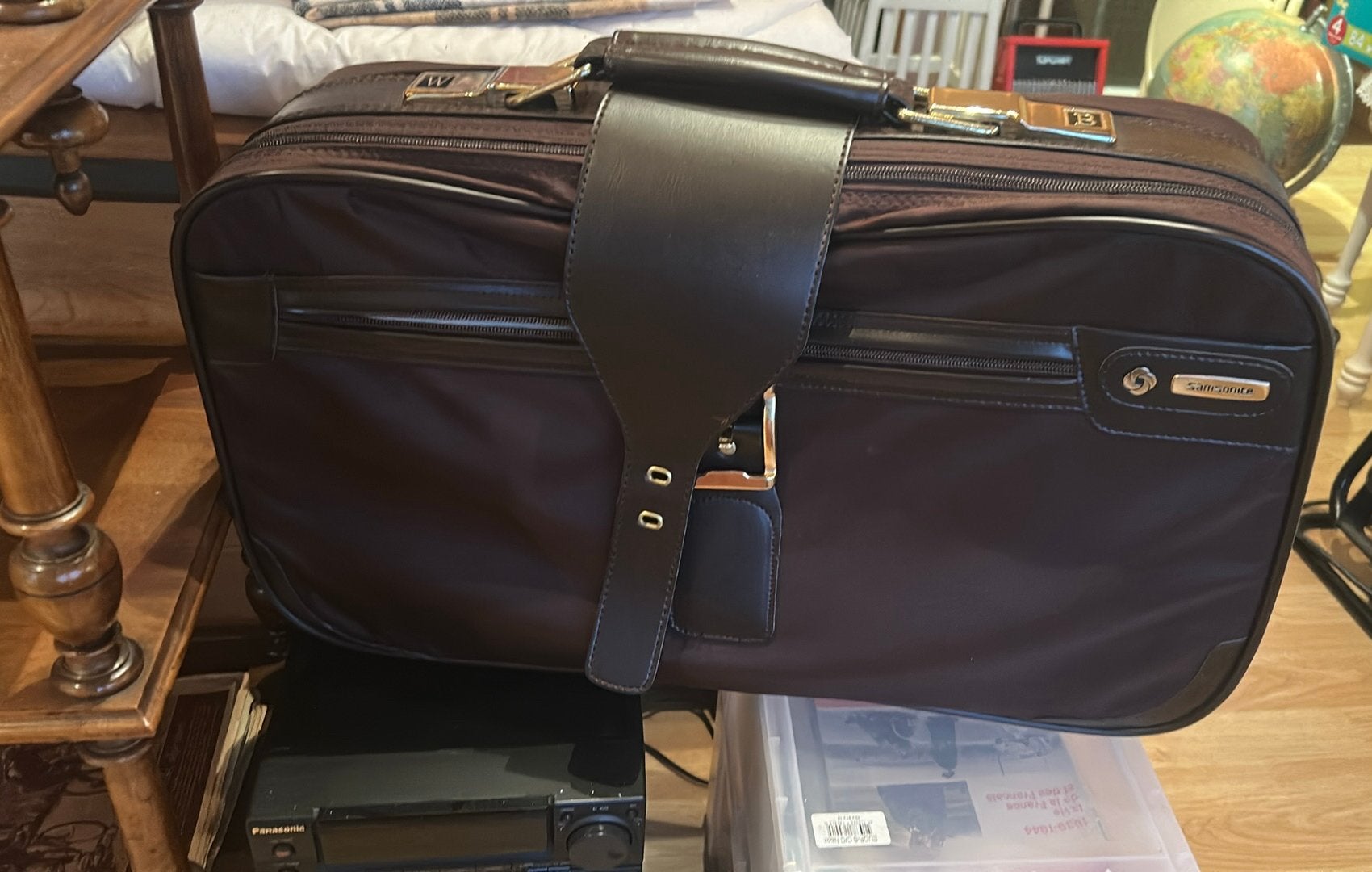 Samsonite reistas, Ophalen, Zo goed als nieuw