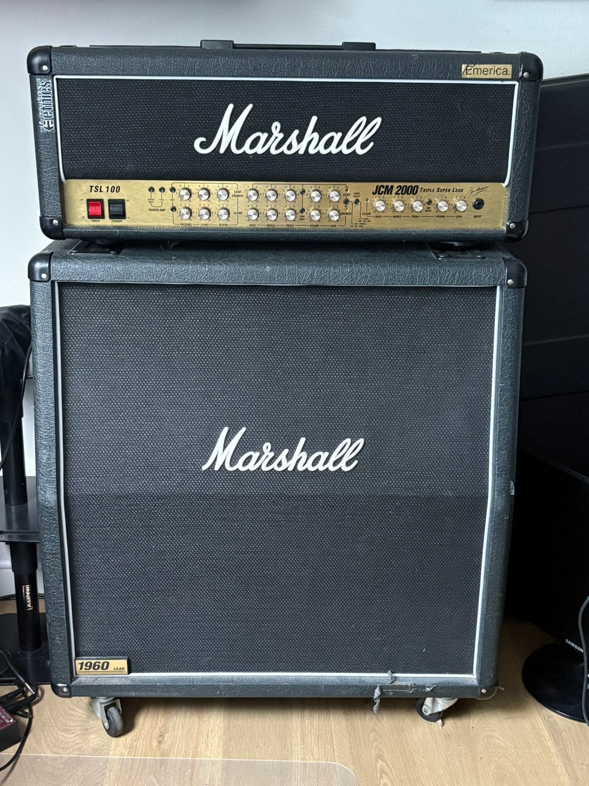 Marshall JCM 2000 TSL 100 + 1960A Cabinet – Pas onderhouden, Enlèvement, Comme neuf