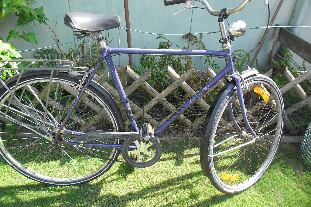 oude herenfiets OXFORD station of studentfiets, Ophalen, Gebruikt, Velgrem